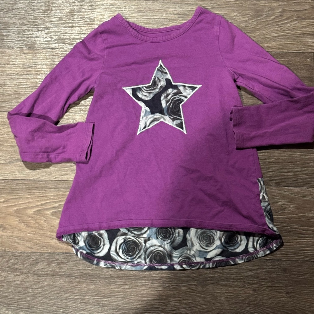 Faded Glory Girl’s Purple Shirt Size 6